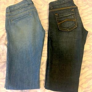 Armani Exchange Women’s low rise Jeans Size P0 Lot of 2 Bundle